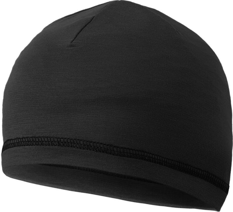 DIRECT ACTION Čiapka Beanie Cap Fr - black (CP-BNFR-CDL-BLK)