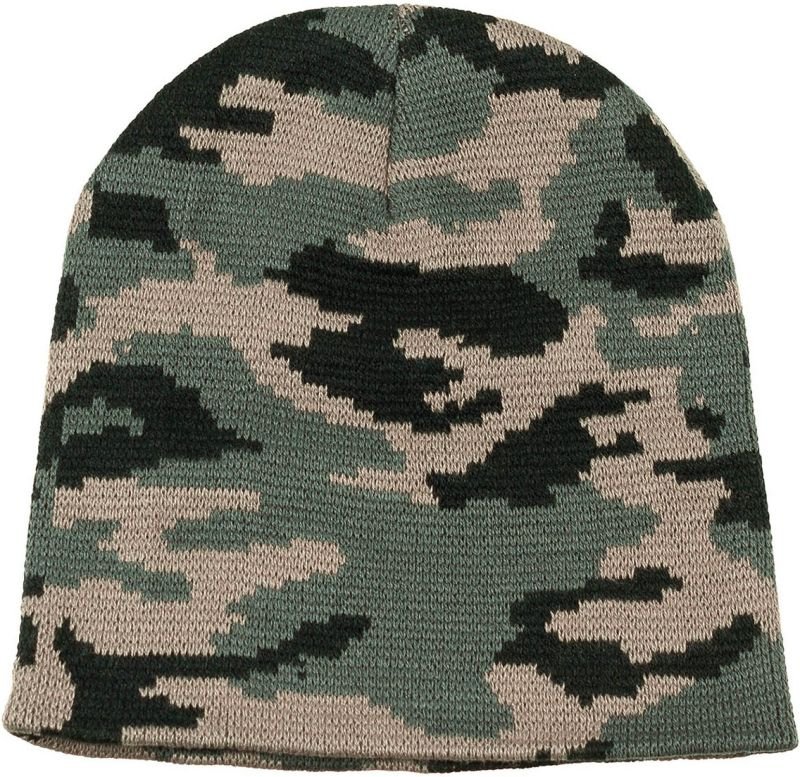 MFH Čiapka Beanie - woodland (10931T)