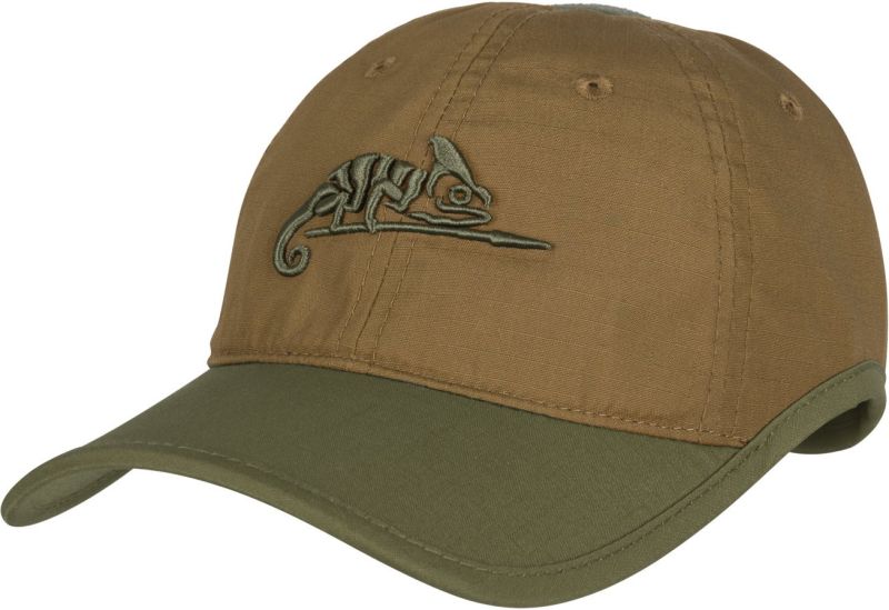 HELIKON Baseball šiltovka Logo Cap - coyote/olivová (CZ-LGC-PR-1102A)