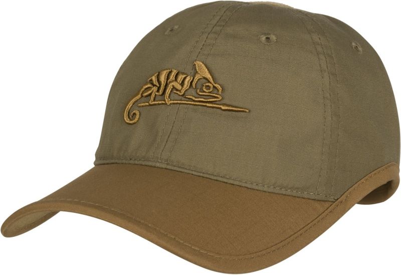 HELIKON Baseball šiltovka Logo Cap - adaptive green/coyote (CZ-LGC-PR-1211A)