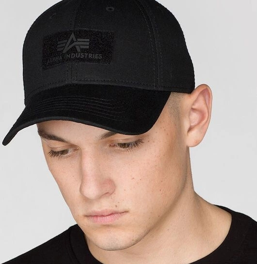 ALPHA INDUSTRIES Šiltovka Nasa Cap - black (186903/03)