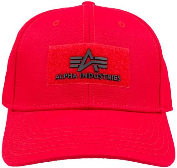 ALPHA INDUSTRIES Šiltovka Cap VLC II - speed red (178905/328)