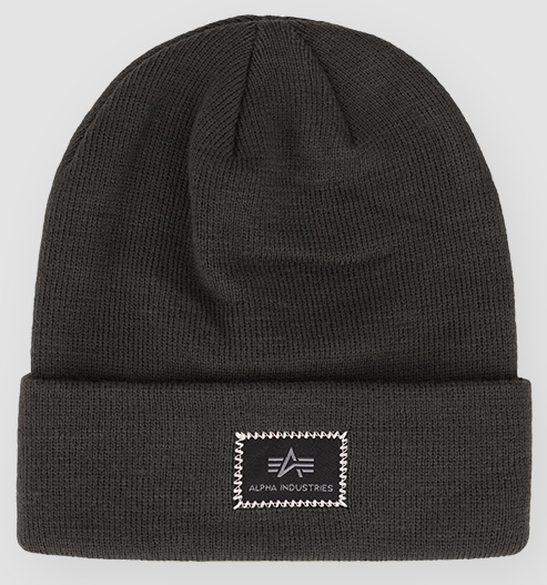 ALPHA INDUSTRIES Čiapka X-Fit Beanie - rep.grey (168905/04)