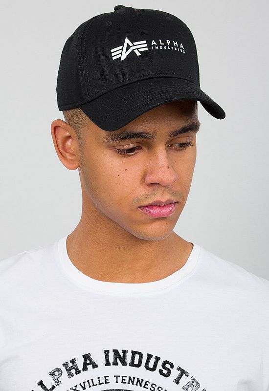 ALPHA INDUSTRIES Šiltovka Alpha Cap - čierna (126912/03)