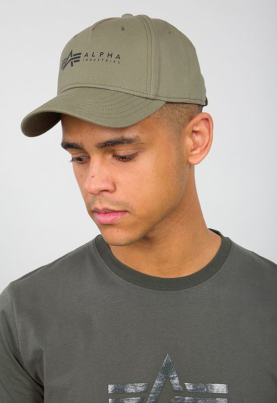 ALPHA INDUSTRIES Šiltovka Alpha Cap - tmavo zelená (126912/257)