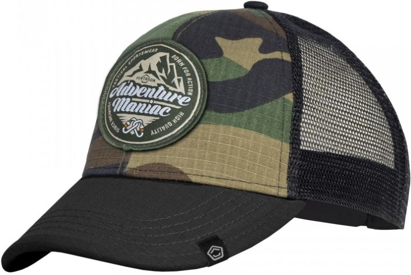 PENTAGON Baseball šiltovka ERA "Adventure Maniac" - woodland (K13048-AM-51WDL)