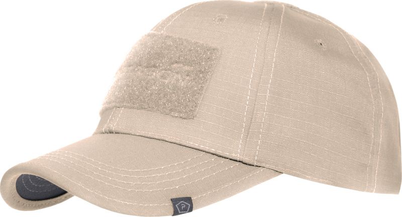 PENTAGON Baseball šiltovka s velcro panelmi, bavlna polyester - khaki (K13025-R)