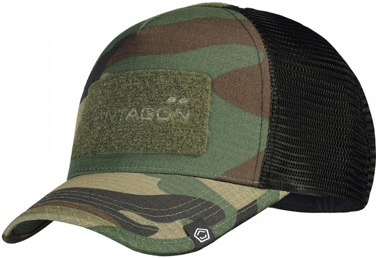 PENTAGON Baseball šiltovka Delta Tactical - woodland (K13069)