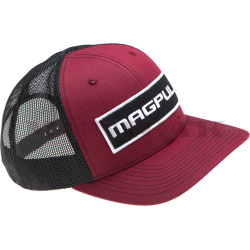 MAGPUL Šiltovka Wordmark Patch Trucker - red (40902)