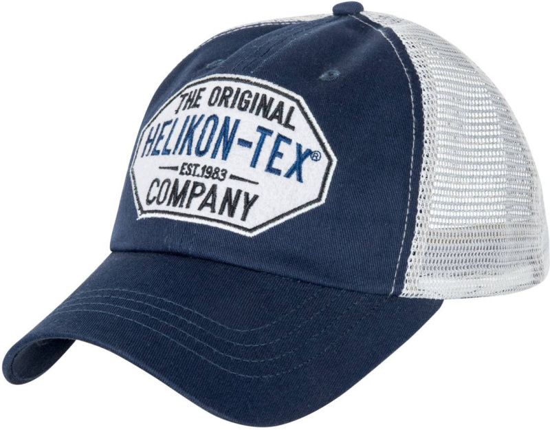 HELIKON Baseball šiltovka Trucker Logo - modrá (CZ-TLC-CT-6520A)