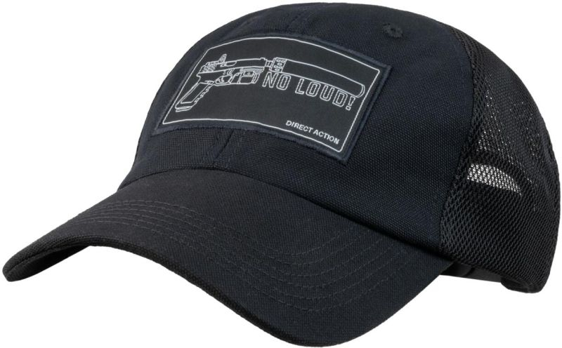 DIRECT ACTION Baseball šiltovka NO LOUD! - black (CP-DANL-CTN-BLK)