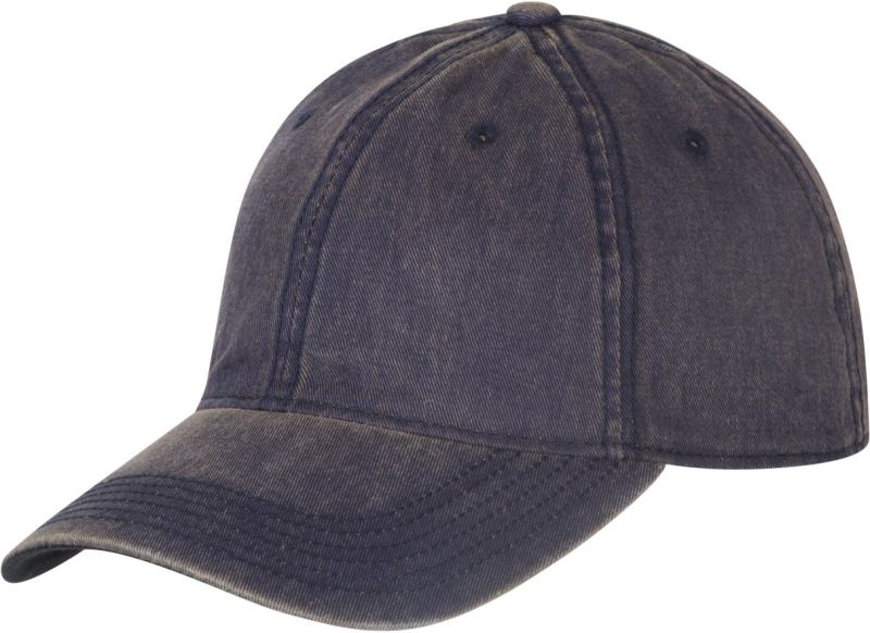 HELIKON Baseball šiltovka Plain Snapback Cap Dirty Washed - navy (CZ-PSC-DW-0U)