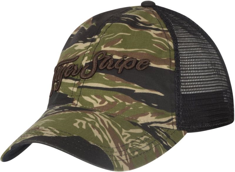 HELIKON Baseball šiltovka Tiger Stipe Trucker Cap - tiger stripe / čierna (CZ-STC-SP-1D01A)