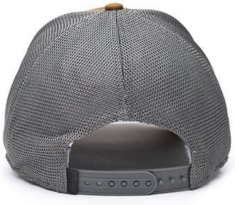 WILEY X Šiltovka Trucker Cap - tan / grey / black logo