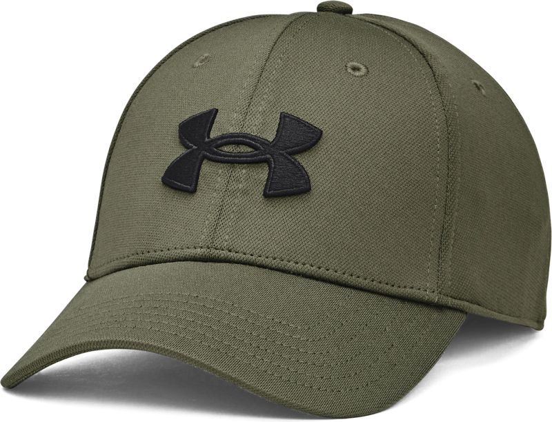 UNDER ARMOUR Šiltovka Blitzing - marine OD green / black (1376700-390)