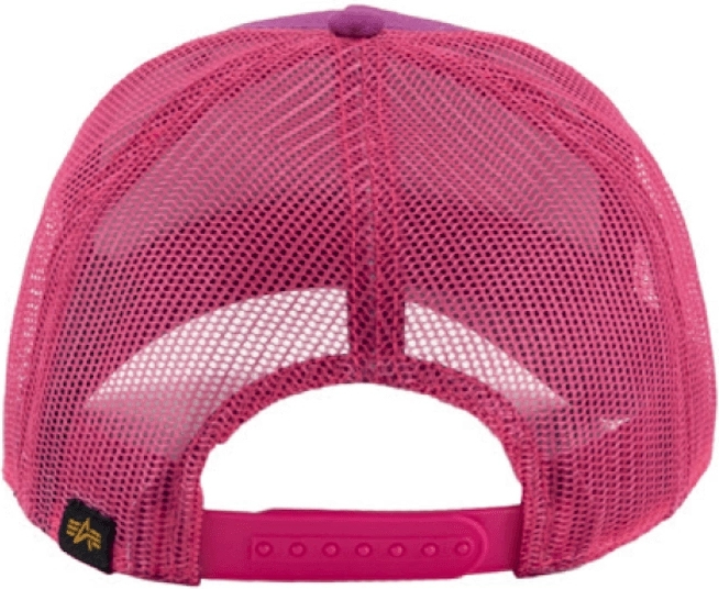 ALPHA INDUSTRIES Šiltovka Basic Trucker Cap - dark magenta (186902/677)