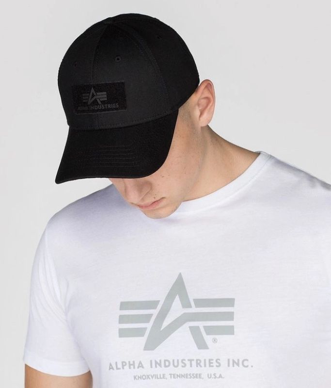 ALPHA INDUSTRIES Šiltovka Nasa Cap - black (186903/03)