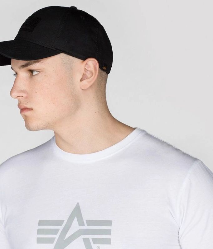 ALPHA INDUSTRIES Šiltovka Nasa Cap - black (186903/03)