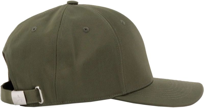 ALPHA INDUSTRIES Šiltovka Metal Label - dark olive (156905/142)