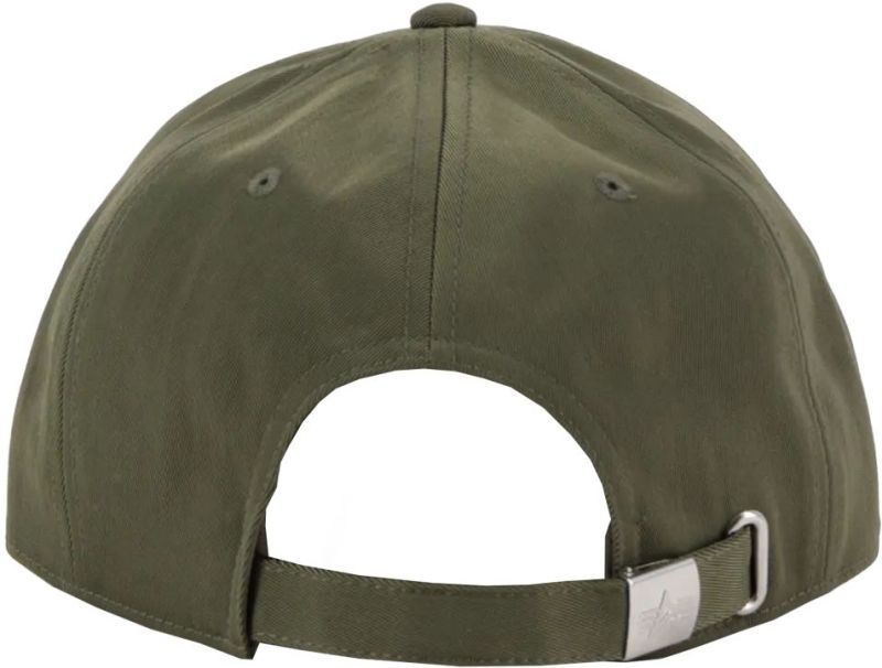 ALPHA INDUSTRIES Šiltovka Metal Label - dark olive (156905/142)