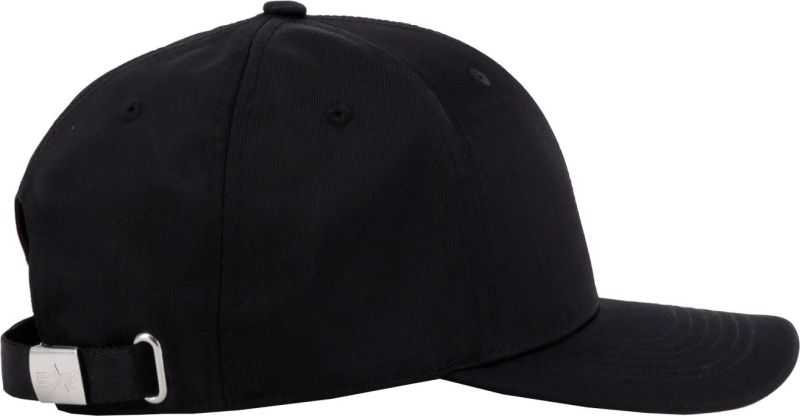 ALPHA INDUSTRIES Šiltovka Metal Label - black / metalsilver (156905/530)