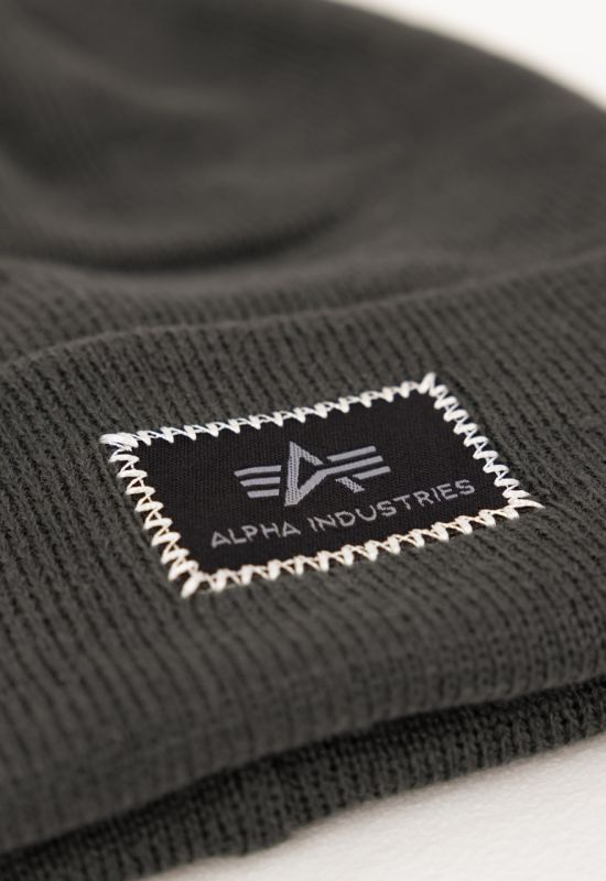 ALPHA INDUSTRIES Čiapka X-Fit Beanie - rep.grey (168905/04)