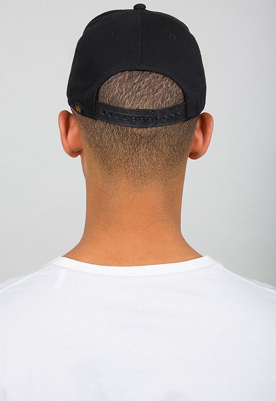 ALPHA INDUSTRIES Šiltovka Alpha Cap - čierna (126912/03)