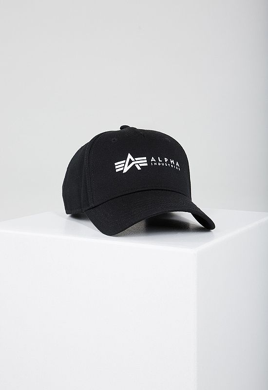 ALPHA INDUSTRIES Šiltovka Alpha Cap - čierna (126912/03)