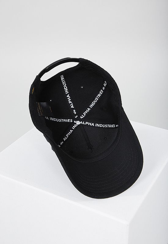 ALPHA INDUSTRIES Šiltovka Alpha Cap - čierna (126912/03)