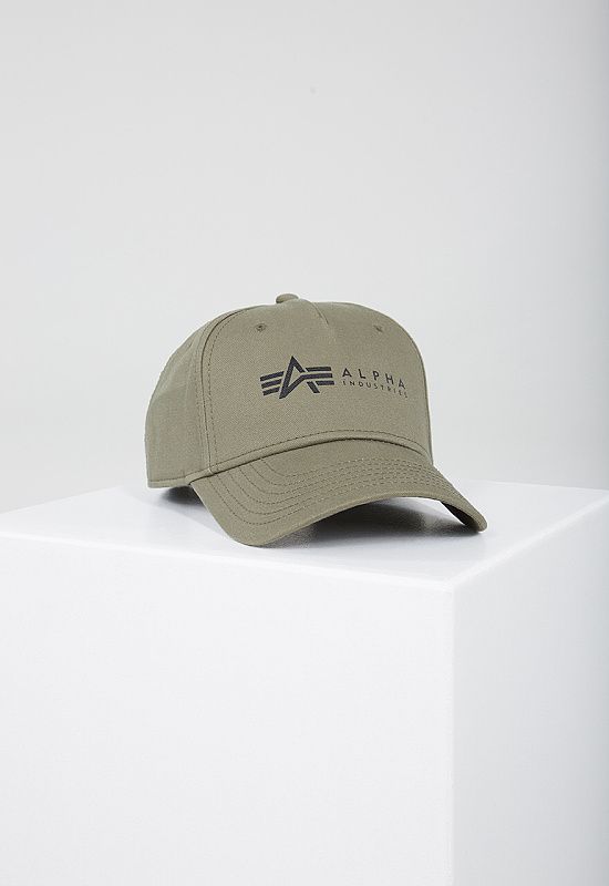 ALPHA INDUSTRIES Šiltovka Alpha Cap - tmavo zelená (126912/257)