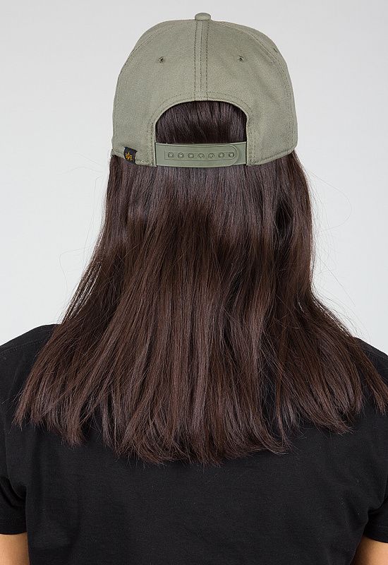 ALPHA INDUSTRIES Šiltovka Alpha Cap - tmavo zelená (126912/257)