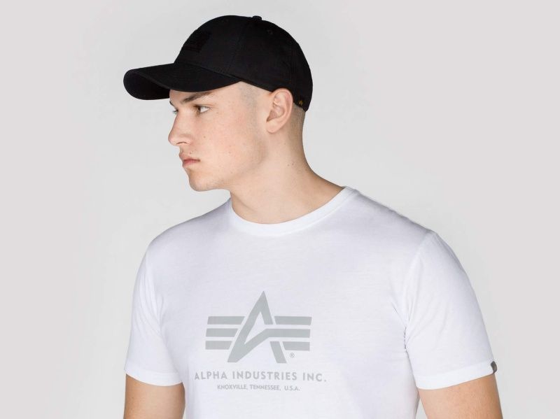 ALPHA INDUSTRIES Šiltovka Velcro Cap - čierna (168903/03)