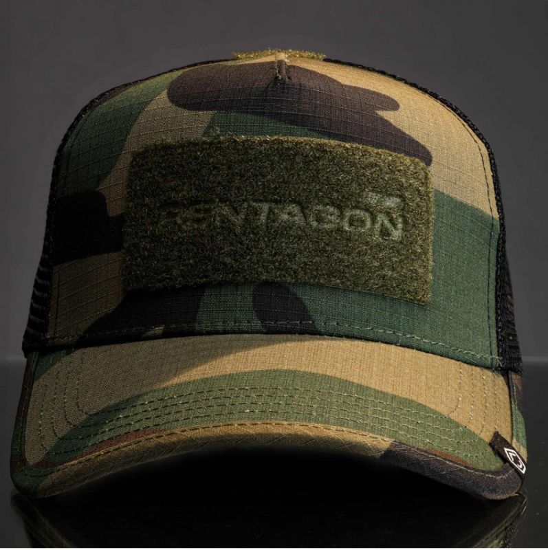 PENTAGON Baseball šiltovka Delta Tactical - woodland (K13069)