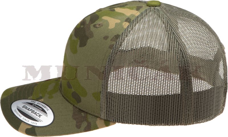 YUPOONG Šiltovka Retro Trucker - tropic multicam (35916)