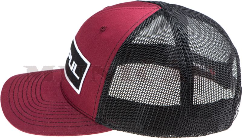 MAGPUL Šiltovka Wordmark Patch Trucker - red (40902)