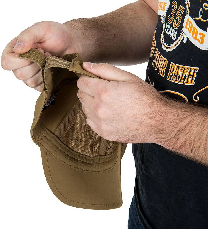 HELIKON Baseball šiltovka BBC Folding Outdoor - šedá (CZ-FOC-NL-35)