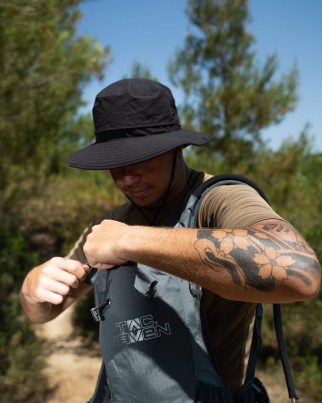 PENTAGON Klobúk Roo Safari Bush - black (K13061-01BLK)