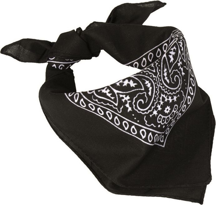 MILTEC Šatka Western bandana - čierna (12620002)