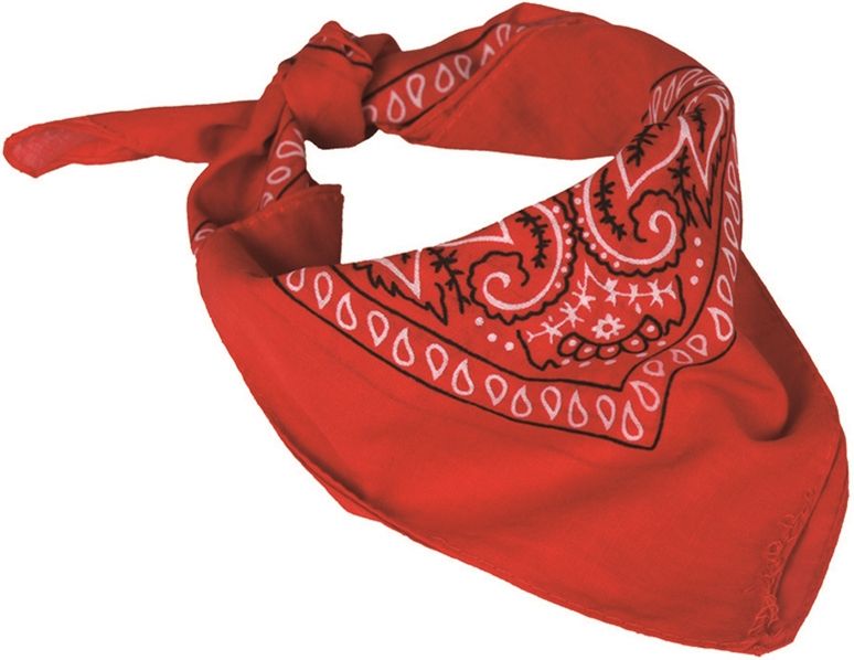 MILTEC Šatka Western bandana - červená (12620010)