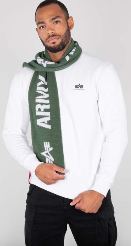 ALPHA INDUSTRIES Šál Army - dark green (188909/257-ohne)