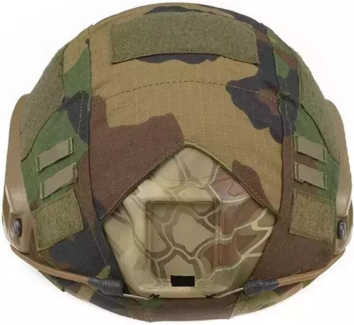 GFC Poťah na prilbu FAST PJ - woodland