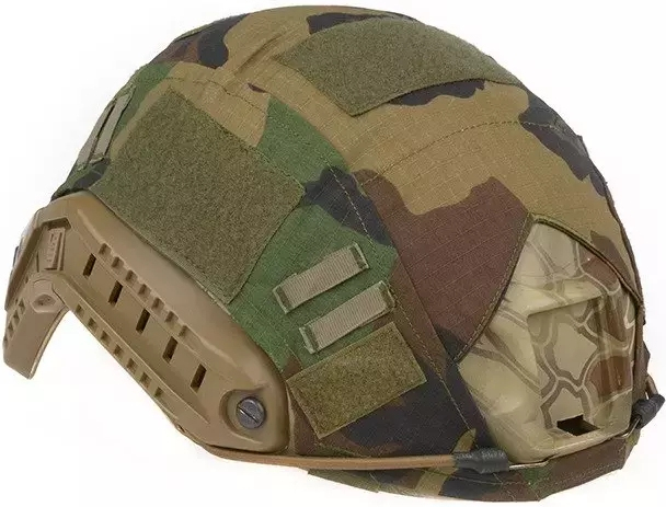 GFC Poťah na prilbu FAST PJ - woodland