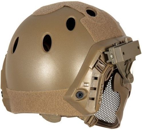 ULTIMATE TACTICAL Prilba FAST PJ Piloteer II - tan