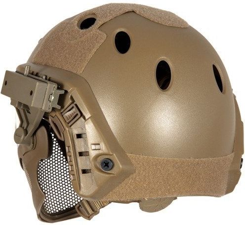 ULTIMATE TACTICAL Prilba FAST PJ Piloteer II - tan