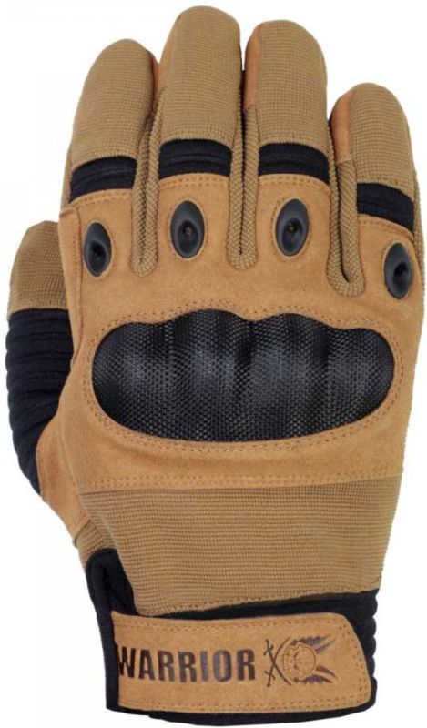 WARRIOR Omega Hard Knuckle Glove - coyote (W-EO-OHK-CT)