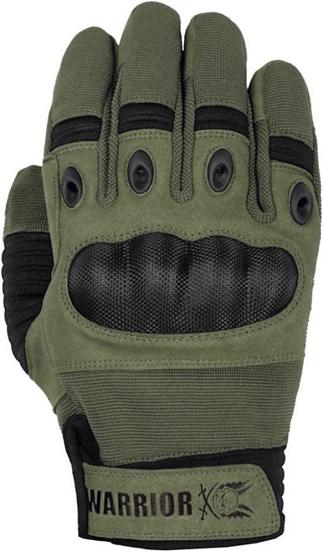 WARRIOR Omega Hard Knuckle Glove - olive drab (W-EO-OHK-OD)