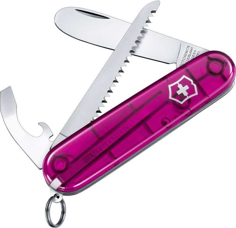 VICTORINOX Zatvárací nôž My First, 9F, detský - ružový (0.2373.T5)