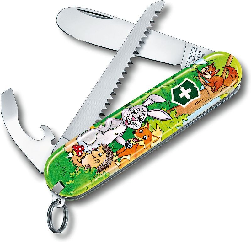 VICTORINOX Zatvárací nôž My First, 9F, detský - zajko (0.2373.E2)