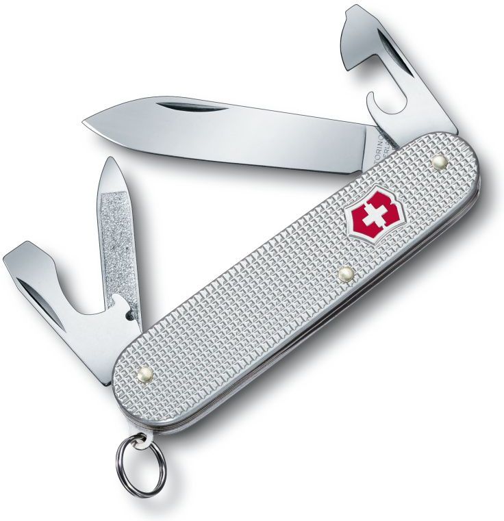 VICTORINOX Zatvárací nôž ALOX CADET - strieborný (0.2601.26)