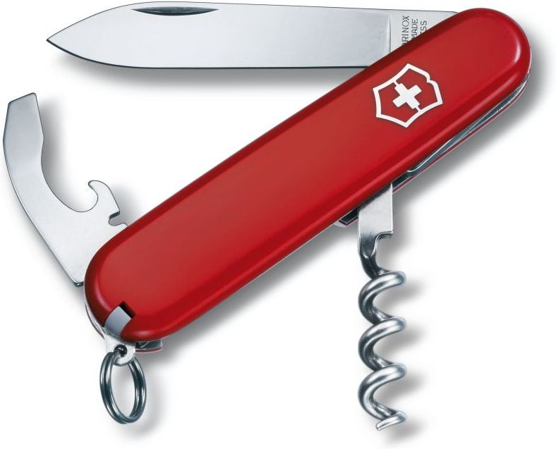 VICTORINOX Zatvárací nôž WAITER - červený (0.3303)